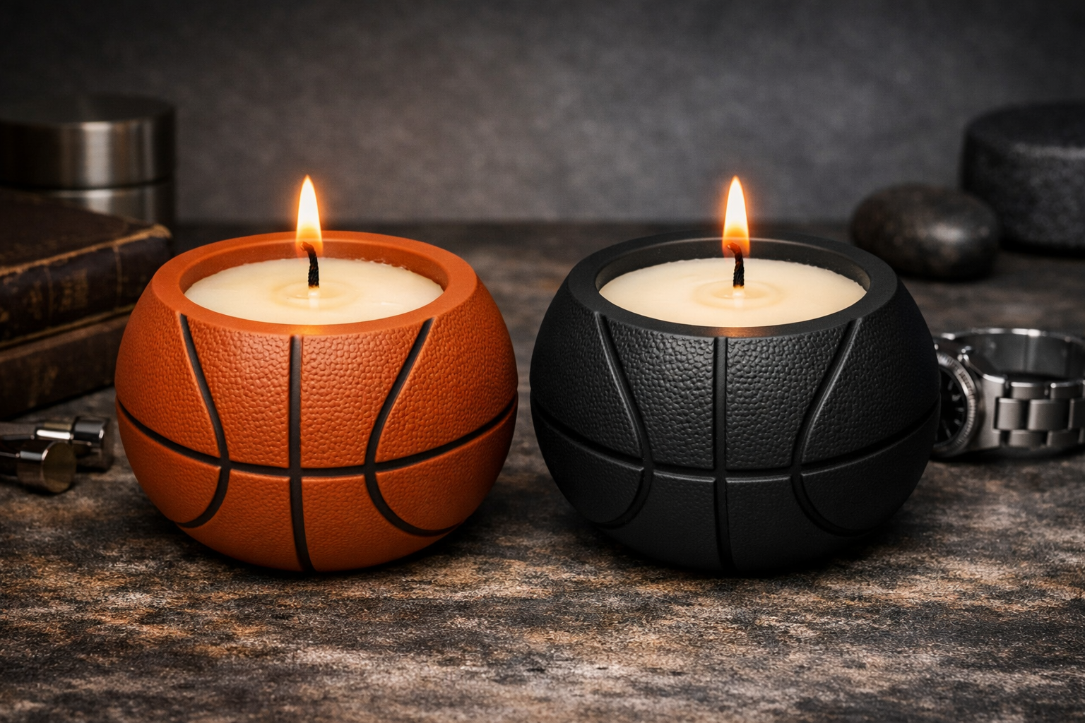 Basketball Candles